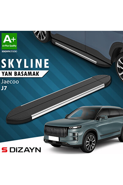 Jaecoo J7 Skyline Krom Yan Basamak 183 Cm 2023 Üzeri A+ Kalite JA-JA7-YBS-SKY-KA-183-E