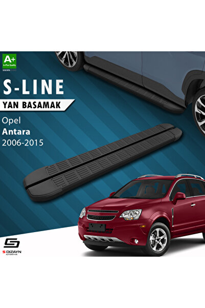 Opel Antara S-Line Siyah Yan Basamak 183 Cm 2006-2015 A+ Kalite OP-AN1-YBS-SL-SA-183