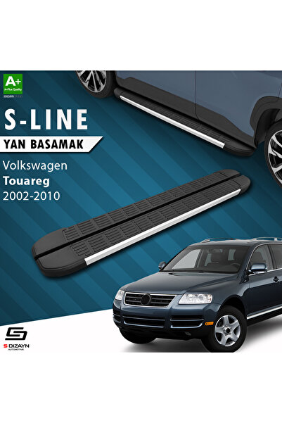 VW Touareg S-Line Aluminyum Yan Basamak 193 Cm 2002-2010 A+ Kalite VW-TO1-YBS-SL-AL-193