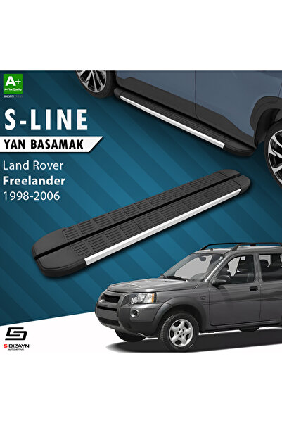 Land Rover Freelander S-Line Aluminyum Yan Basamak 163 Cm 1998-2006 A+ Kalite LA-FL1-YBS-SL-AL-163