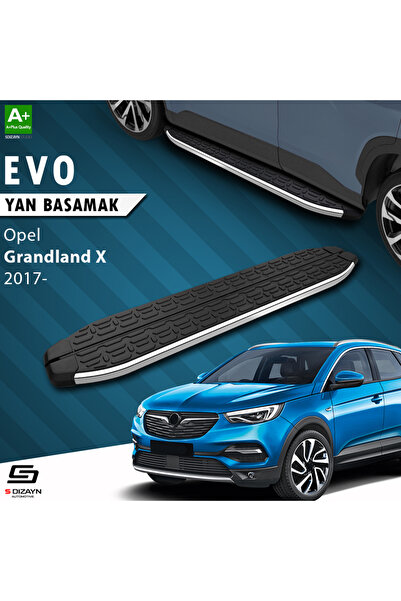 Opel Grandland X Evo Krom Yan Basamak 183 Cm 2017-2024 A+ Kalite OP-GX1-YBS-EV-KA-183