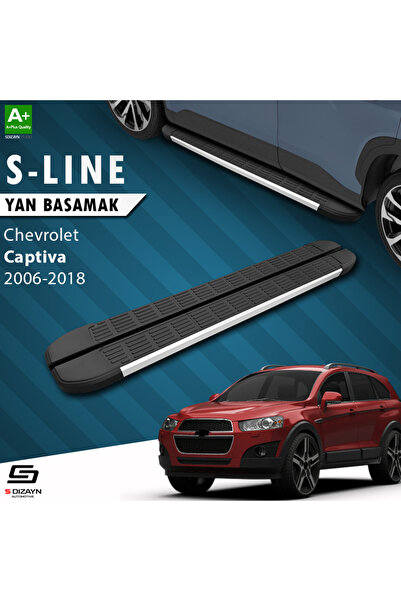 Chevrolet Captiva S-Line Aluminyum Yan Basamak 183 Cm 2006-2018 A+ Kalite CH-CT1-YBS-SL-AL-183