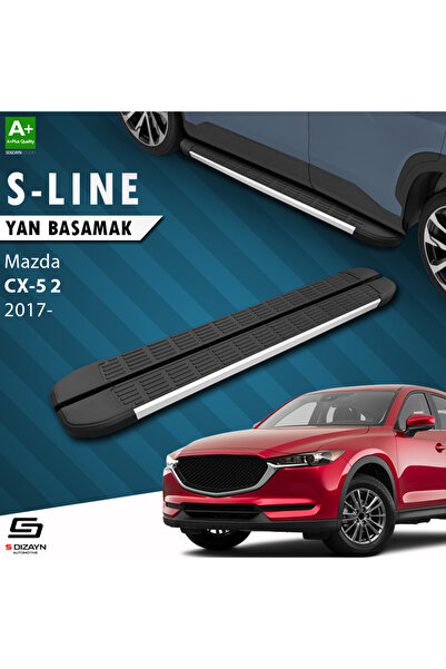 Mazda CX-5 2 S-Line Aluminyum Yan Basamak 183 Cm 2017 Üzeri A+ Kalite MZ-X52-YBS-SL-AL-183