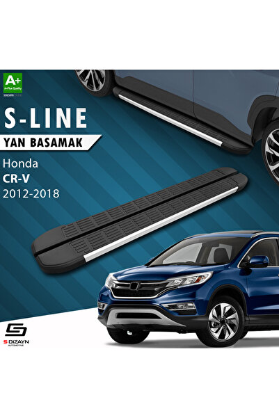 Honda CR-V 4 S-Line Aluminyum Yan Basamak 173 Cm 2012-2018 A+ Kalite HO-CR4-YBS-SL-AL-173