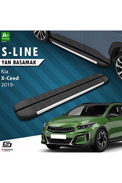 Kia XCeed S-Line Aluminyum Yan Basamak 183 Cm 2019 Üzeri A+ Kalite KI-XC1-YBS-SL-AL-183