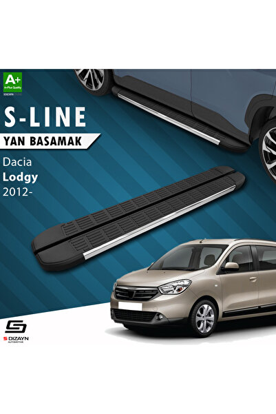 Dacia Lodgy S-Line Krom Yan Basamak 203 Cm 2012 Üzeri A+ Kalite DC-LG1-YBS-SL-KA-203