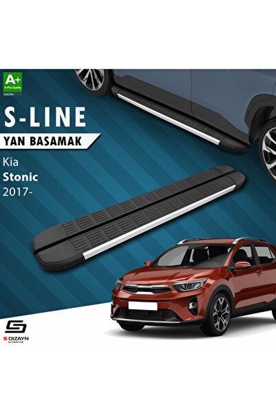 Kia Stonic S-Line Aluminyum Yan Basamak 173 Cm 2017 Üzeri A+ Kalite KI-ST1-YBS-SL-AL-173