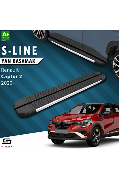 Renault Captur 2 S-Line Aluminyum Yan Basamak 183 Cm 2020 Üzeri A+ Kalite RE-CP2-YBS-SL-AL-183