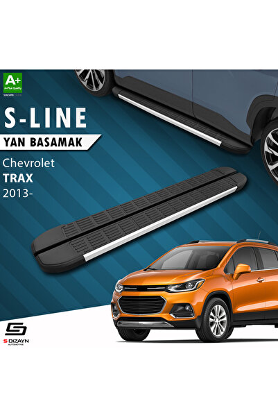 Chevrolet Trax S-Line Aluminyum Yan Basamak 163 Cm 2013-2022 A+ Kalite CH-TX1-YBS-SL-AL-163
