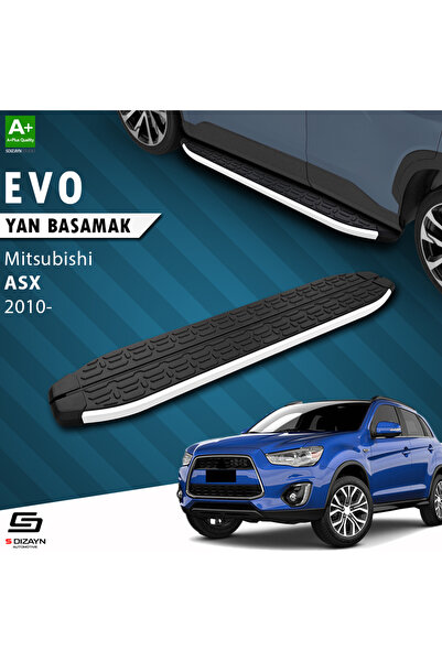 Mitsubishi ASX Evo Aluminyum Yan Basamak 183 Cm 2010 Üzeri A+ Kalite MT-AX1-YBS-EV-AL-183