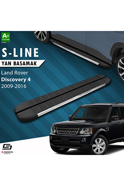 Land Rover Discovery 4 S-Line Krom Yan Basamak 193 Cm 2009-2016 A+ Kalite LA-DC4-YBS-SL-KA-193