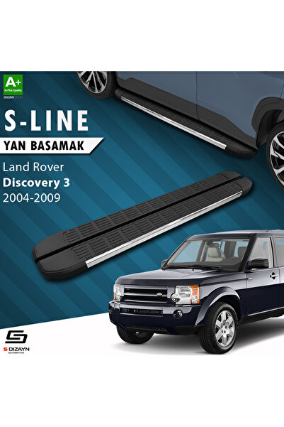 Land Rover Discovery 3 S-Line Krom Yan Basamak 193 Cm 2004-2009 A+ Kalite LA-DC3-YBS-SL-KA-193