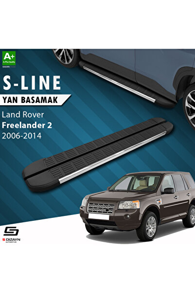Land Rover Freelander 2 S-Line Krom Yan Basamak 173 Cm 2006-2014 A+ Kalite LA-FL2-YBS-SL-KA-173