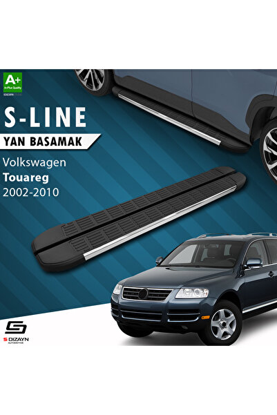 VW Touareg S-Line Krom Yan Basamak 193 Cm 2002-2010 A+ Kalite VW-TO1-YBS-SL-KA-193