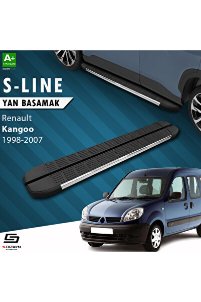 Renault Kangoo S-Line Krom Yan Basamak 183 Cm 1998-2007 A+ Kalite RE-KO1-YBS-SL-KA-183