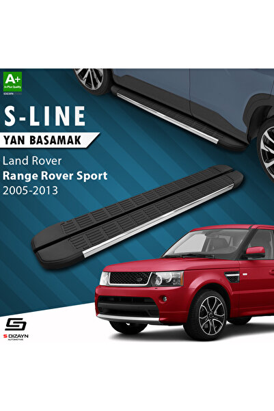 Land Rover Range Rover Sport S-Line Krom Yan Basamak 183 Cm 2005-2013 A+ Kalite LA-SP1-YBS-SL-KA-183