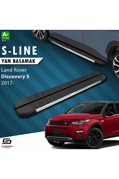 Land Rover Discovery 5 S-Line Krom Yan Basamak 193 Cm 2017 Üzeri A+ Kalite LA-DC5-YBS-SL-KA-193