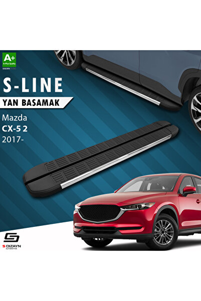 Mazda CX-5 2 S-Line Krom Yan Basamak 183 Cm 2017 Üzeri A+ Kalite MZ-X52-YBS-SL-KA-183