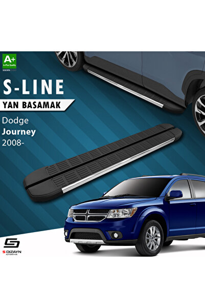 Dodge Journey S-Line Krom Yan Basamak 183 Cm 2008-2020 A+ Kalite DO-JO1-YBS-SL-KA-183