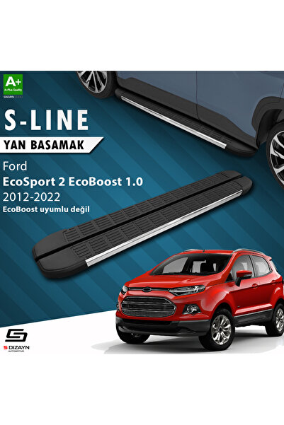 Ford EcoSport 2 S-Line Krom Yan Basamak 173 Cm 2012-2022 A+ Kalite FO-ES2-YBS-SL-KA-173