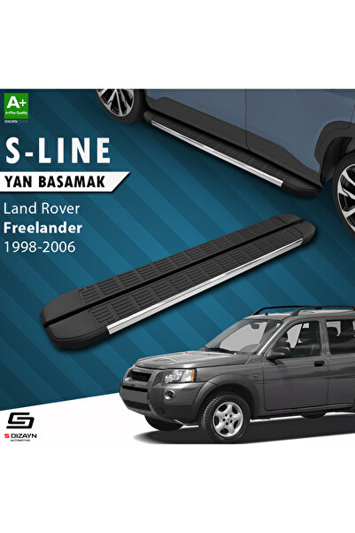 Land Rover Freelander S-Line Krom Yan Basamak 163 Cm 1998-2006 A+ Kalite LA-FL1-YBS-SL-KA-163
