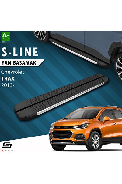 Chevrolet Trax S-Line Krom Yan Basamak 163 Cm 2013-2022 A+ Kalite CH-TX1-YBS-SL-KA-163