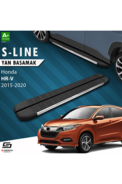 Honda HR-V 2 S-Line Krom Yan Basamak 173 Cm 2015-2020 A+ Kalite HO-HR2-YBS-SL-KA-173