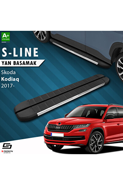 S-dizayn Skoda Kodiaq S-line Krom Yan Basamak 193 Cm 2017 Üzeri