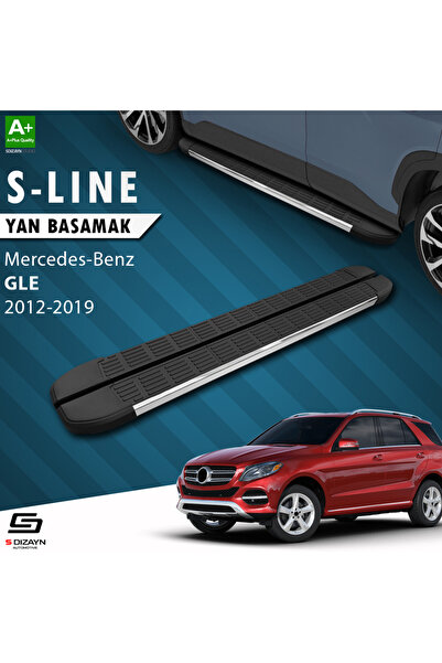 Mercedes GLE W166 S-Line Krom Yan Basamak 193 Cm 2012-2019 A+ Kalite MR-GE3-YBS-SL-KA-193