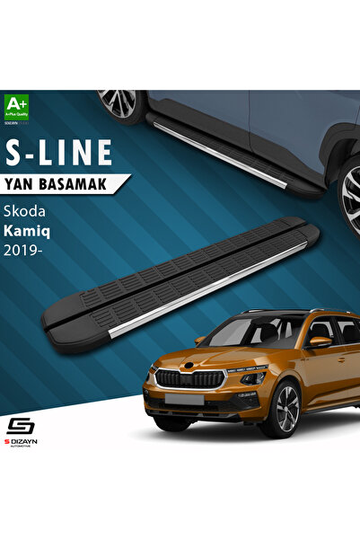 Skoda Kamiq S-Line Krom Yan Basamak 183 Cm 2019 Üzeri A+ Kalite SK-KM1-YBS-SL-KA-183