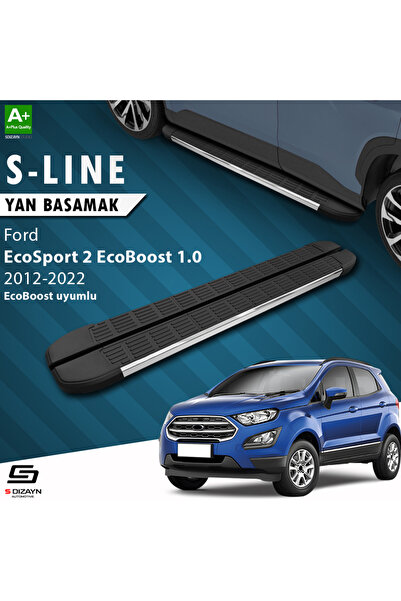 Ford EcoSport 2 EcoBoost 1.0 S-Line Krom Yan Basamak 173 Cm 2012-2022 A+ Kalite FO-ES2-EB-YBS-SL-KA-
