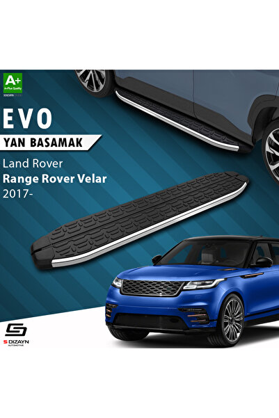 Land Rover Range Rover Velar Evo Krom Yan Basamak 193 Cm 2017 Üzeri A+ Kalite LA-VL1-YBS-EV-KA-193