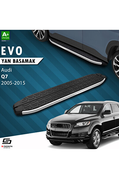 Audi Q7 Evo Krom Yan Basamak 213 Cm 2005-2015 A+ Kalite AU-Q71-YBS-EV-KA-213
