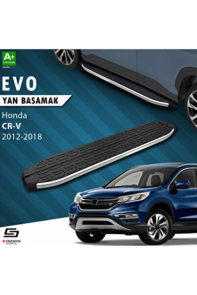 Honda CR-V 4 Evo Krom Yan Basamak 173 Cm 2012-2018 A+ Kalite HO-CR4-YBS-EV-KA-173