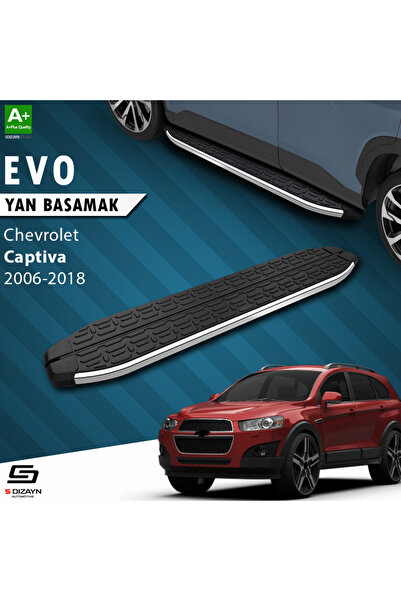 Chevrolet Captiva Evo Krom Yan Basamak 183 Cm 2006-2018 A+ Kalite CH-CT1-YBS-EV-KA-183