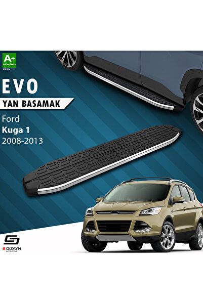 Ford Kuga 1 Evo Krom Yan Basamak 183 Cm 2008-2012 A+ Kalite FO-KG1-YBS-EV-KA-183