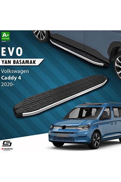 VW Caddy 4 Evo Krom Yan Basamak 193 Cm 2020 Üzeri A+ Kalite VW-CD4-YBS-EV-KA-193
