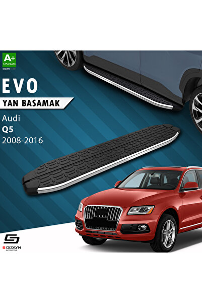 Audi Q5 Evo Krom Yan Basamak 183 Cm 2008-2016 A+ Kalite AU-Q51-YBS-EV-KA-183