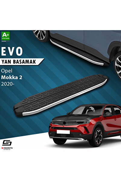Opel Mokka 2 Evo Krom Yan Basamak 173 Cm 2020 Üzeri A+ Kalite OP-MO2-YBS-EV-KA-173