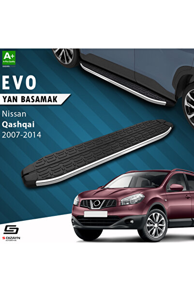Nissan Qashqai Evo Krom Yan Basamak 173 Cm 2007-2014 A+ Kalite NI-QS1-YBS-EV-KA-173