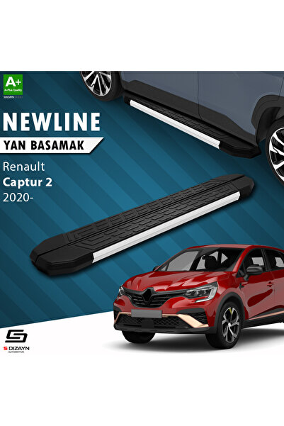 Renault Captur 2 Newline Aluminyum Yan Basamak 183 Cm 2020 Üzeri A Kalite Re-cp2nw-al-183 Uyumlu