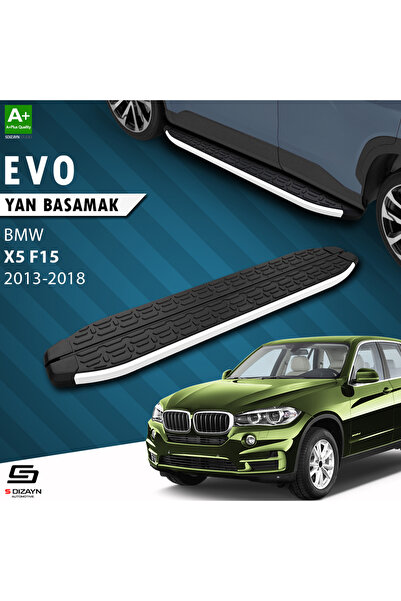 Bmw X5 F15 Evo Aluminyum Yan Basamak 193 Cm 2013-2018 A+ Kalite BM-X52-YBS-EV-AL-193-E