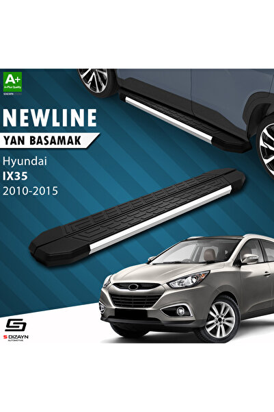 Hyundai IX-35 NewLine Krom Yan Basamak 173 Cm 2010-2015 A+ Kalite HY-IX1-YBS-NW-KA-173