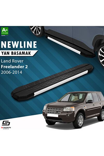Land Rover Freelander 2 NewLine Aluminyum Yan Basamak 173 Cm 2006-2014 A+ Kalite LA-FL2-YBS-NW-AL-17