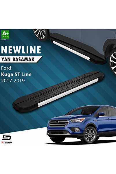 Ford Kuga 2 ST-Line NewLine Aluminyum Yan Basamak 183 Cm 2017-2019 A+ Kalite FO-KG2-ST-YBS-NW-AL-183