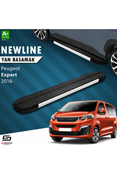 Peugeot Expert 3 Kısa Şase NewLine Aluminyum Yan Basamak 213 Cm 2016 Üzeri A+ Kalite PE-EX3-KS-YBS-N