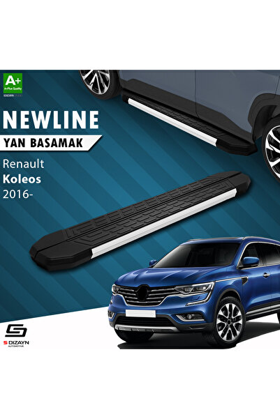 Renault Koleos 2 NewLine Aluminyum Yan Basamak 163 Cm 2016 Üzeri A+ Kalite RE-KL2-YBS-NW-AL-163