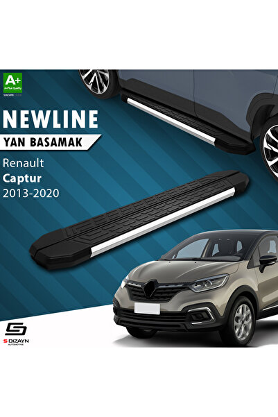 Renault Captur NewLine Krom Yan Basamak 173 Cm 2013-2020 A+ Kalite RE-CP1-YBS-NW-KA-173