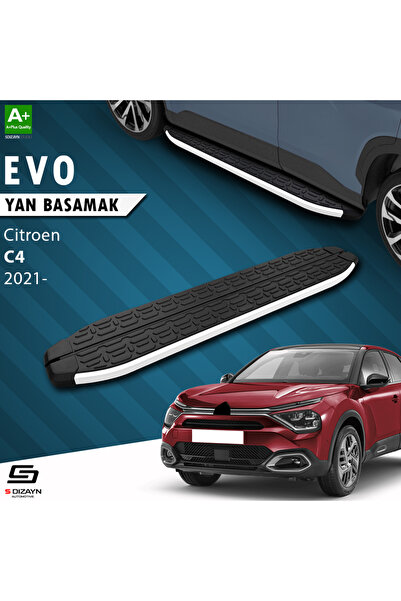 Citroen C4 3 Evo Aluminyum Yan Basamak 183 Cm 2021 Üzeri CI-C43-YBS-EV-AL-183-E