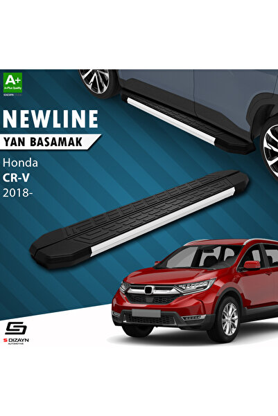 Honda CR-V 5 NewLine Aluminyum Yan Basamak 173 Cm 2018-2022 A+ Kalite HO-CR5-YBS-NW-AL-173-E